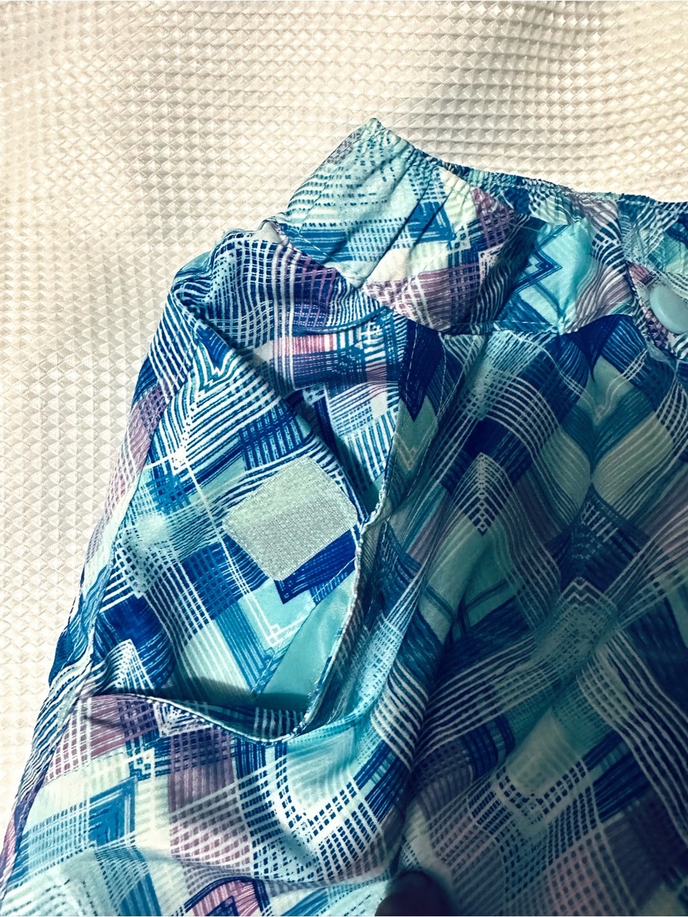 The Children's Place Blue Geometric Print Snow Pants - Picture 2 of 5